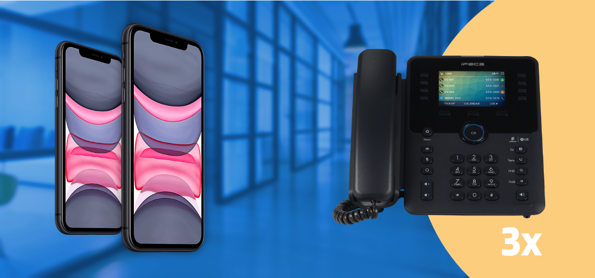 Infinity LG 206 'Flex' Bundle Business & Office Telephone Systems